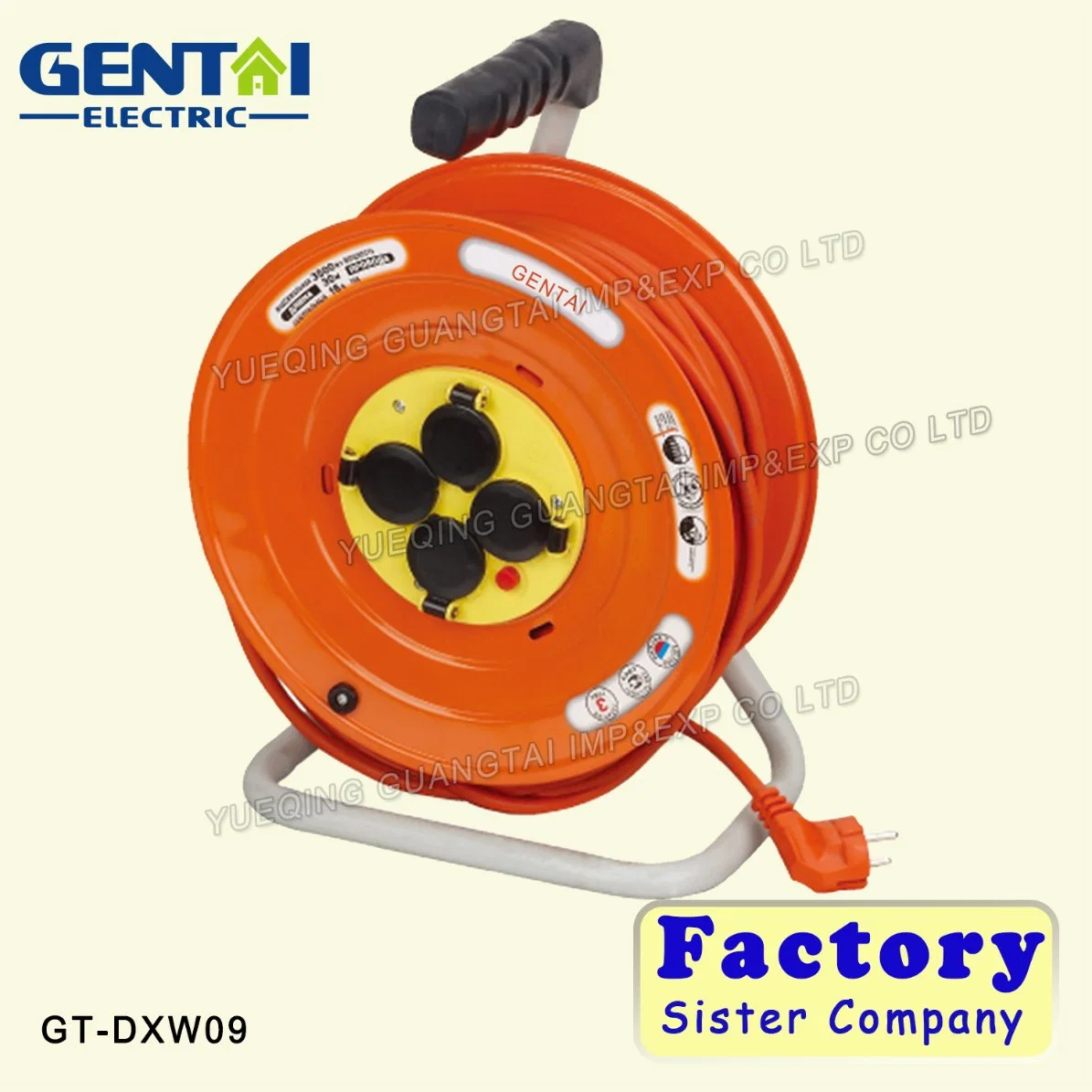 Portable Cable Reel Industrial Socket Removable Cable Reel