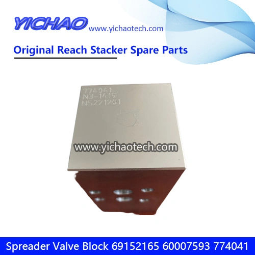 Genuine Elme 817 Spreader Valve Block 69152165 60007593 774041 for Container Reach Stacker Spare Parts