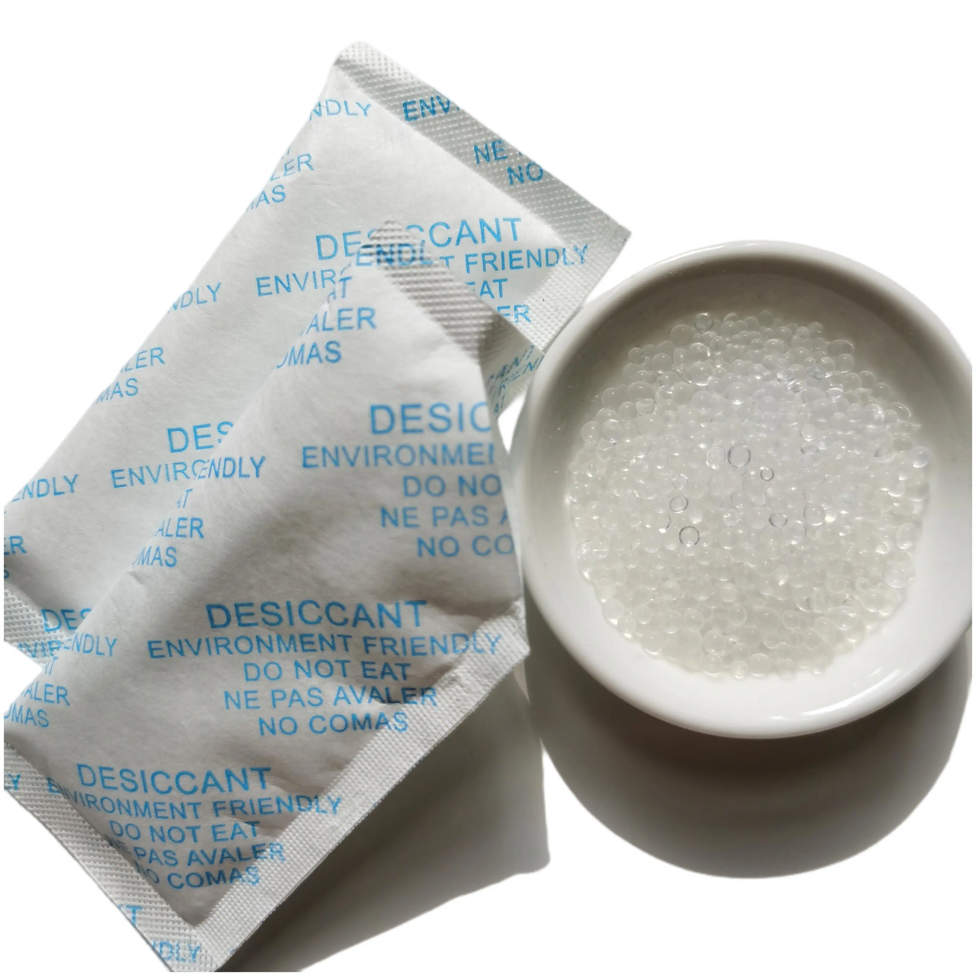 Reach Certified A Grade Silica Gel Moisture Absorber in 20g Sachet for Semiconductor Packing