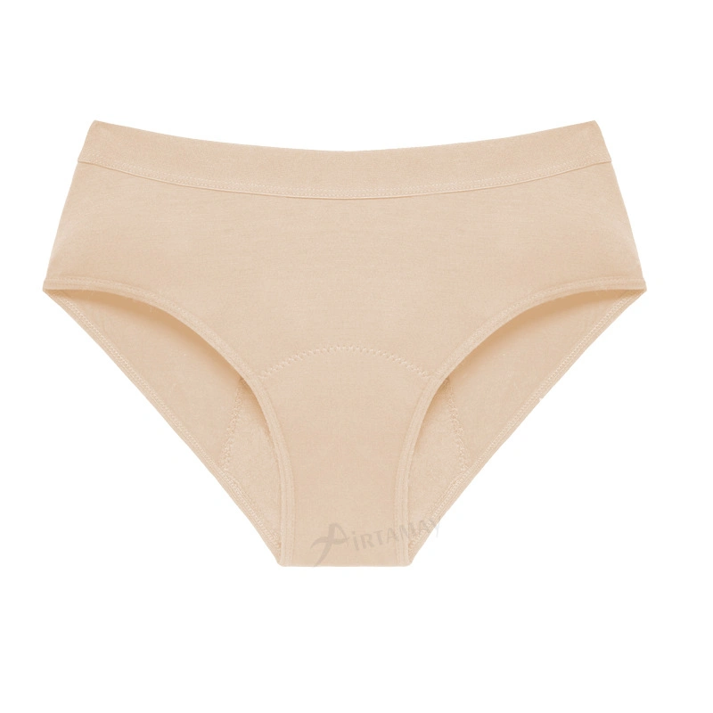 9128 Mid Rise Bambú menstrual Briefs período absorbente ropa interior