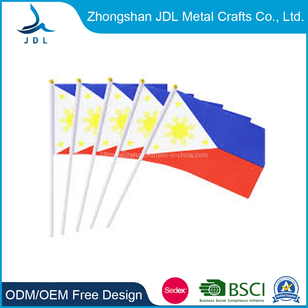 No MOQ China Wholesale/Supplier Quality Custom Printing PVC Fabric Printed Car Window Flags with Plastic Rod New Products Looking for Distributor as Party Decoration