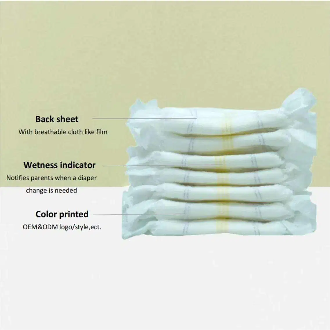 OEM ODM High quality/High cost performance  Best Price Disposable Baby Diapers