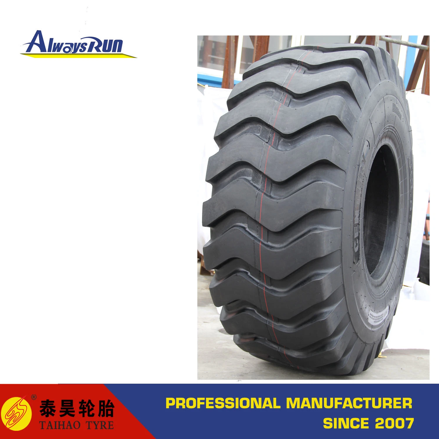 Chinese Good Abrasion Radial OTR Tire, Anti-Wet Bias OTR Tire