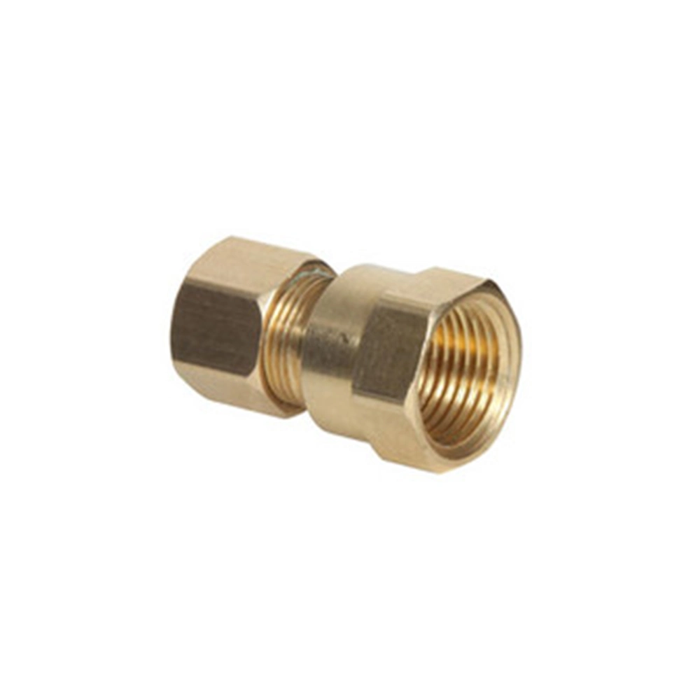 Professional Customized Tee Brass Pipe Fittings Machinery Metal Spare Parts