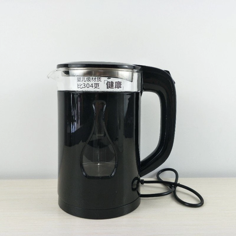 Ume-8810 1.8L 1500W Black Glass Kettle Food Grade Household Kettle