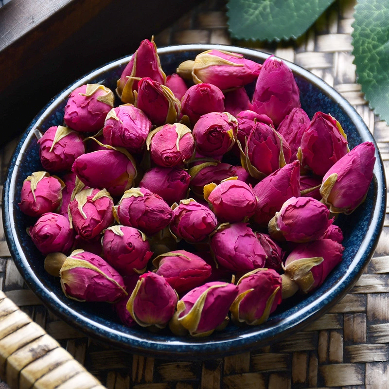 Meiguihua Atacado orgânico seco flor Rosa comestíveis botões Chá Rosa