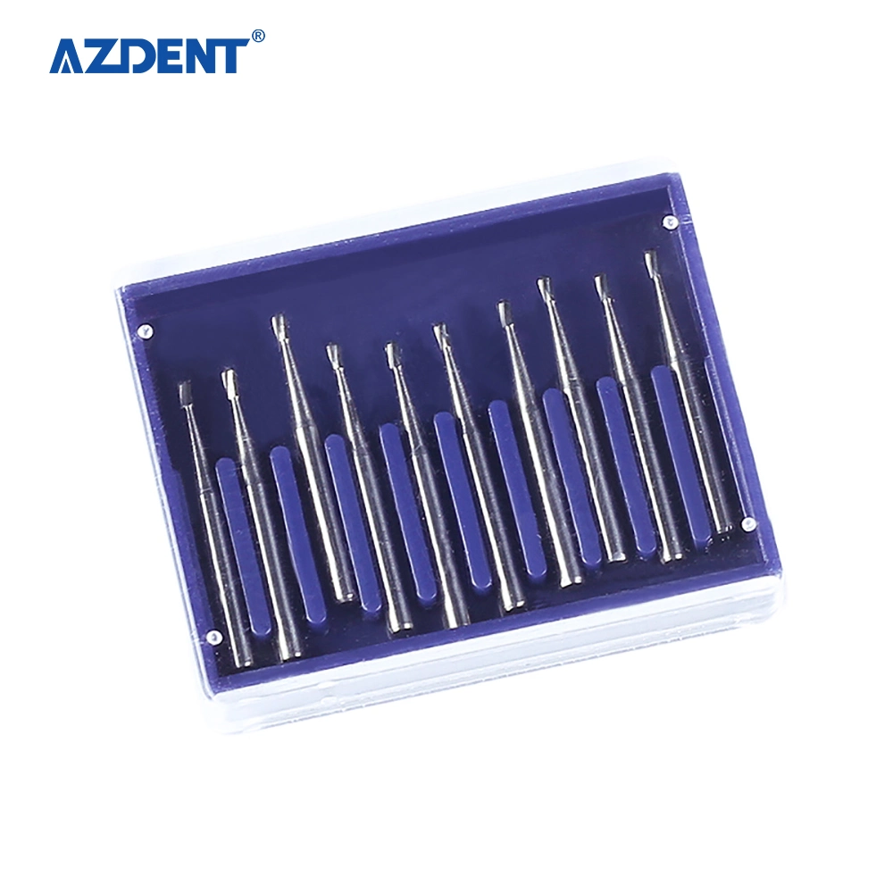 Azdent High Speed Dental Tungsten Steel Burs for Sale Fg 330#