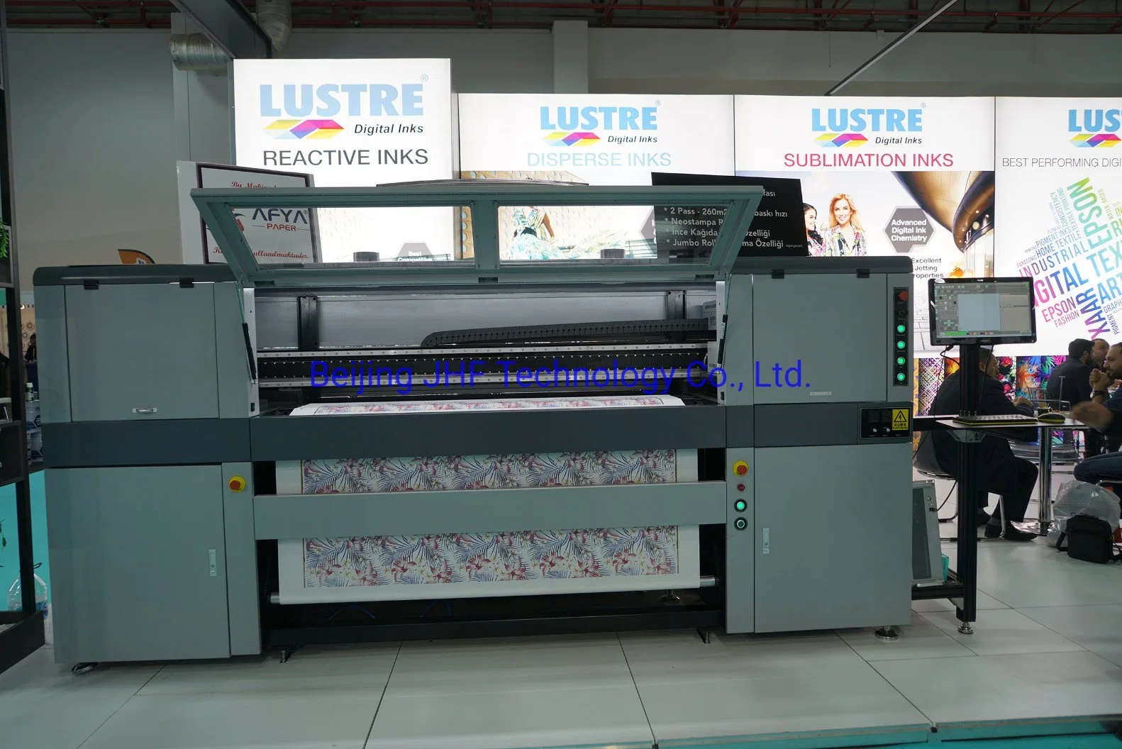 T1800e Printing Machine with Epson Printhead Transfer Paper Garment Fabrics Textile Printer
