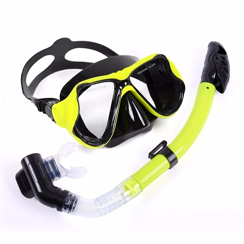 Lente templado gafas de buceo y snorkel buceo