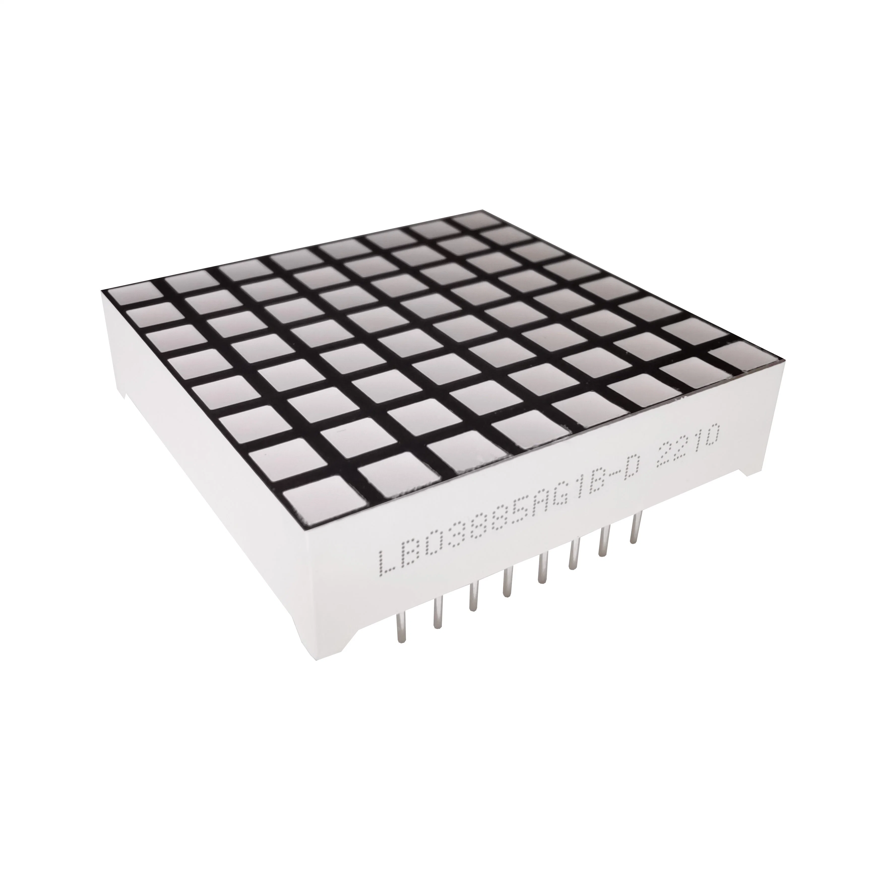 Ultra brillante Verde puro 3mm 8 X 8 cuadrados DOT Pantalla LED Matrix para indicador de posición del elevador