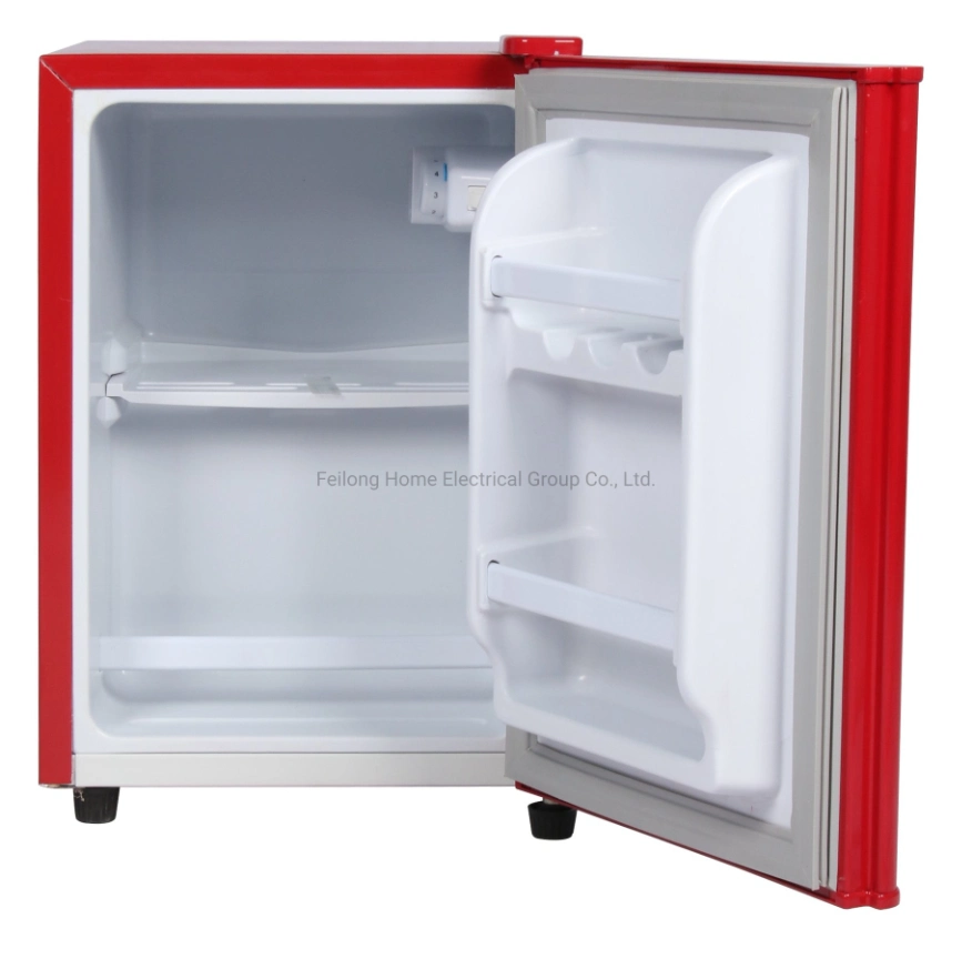 Venta caliente la temperatura de la puerta de arco de Retro refrigerador compacto Retro comerciales NEVERA REFRIGERADOR con una sola puerta