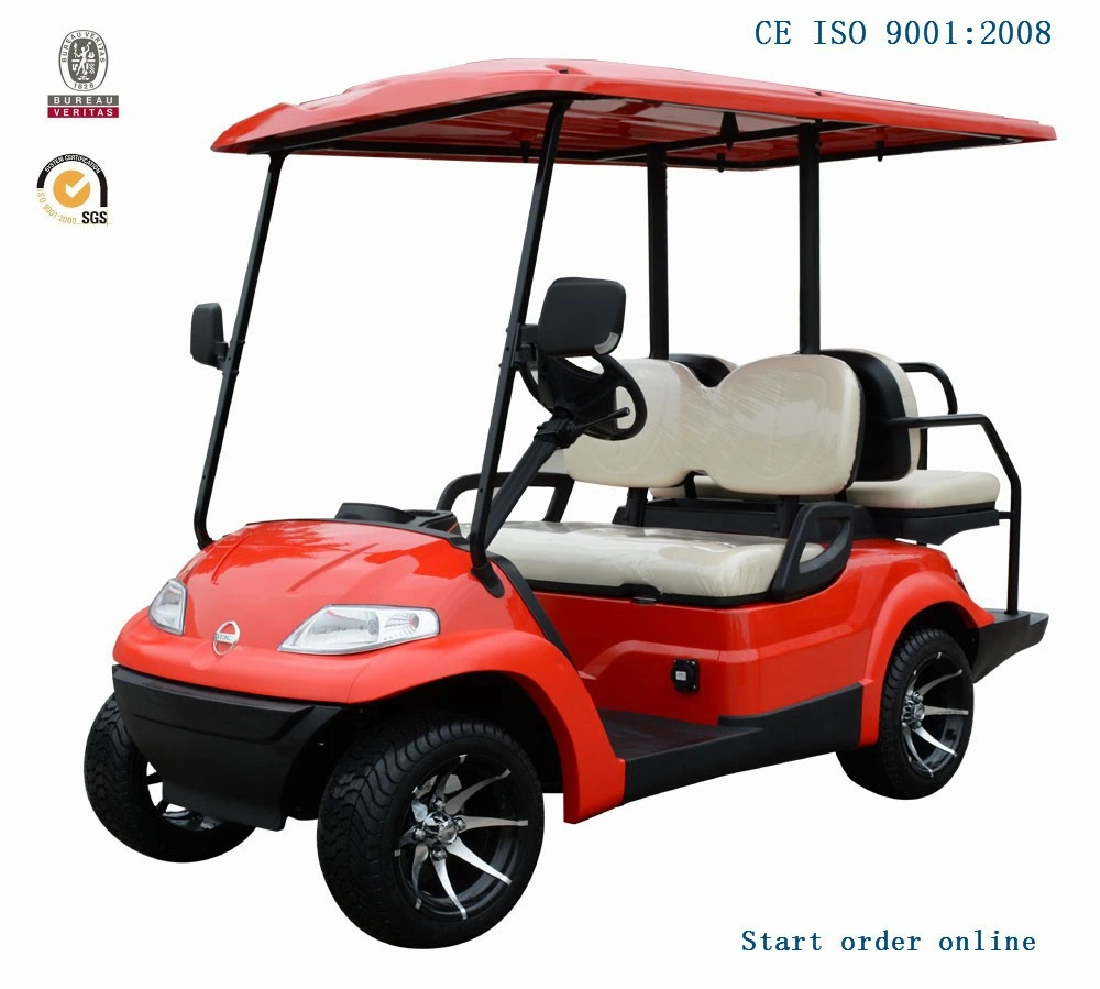 Lvtong Mini 4 Seater Electric Golf Cart with Foldable Seat