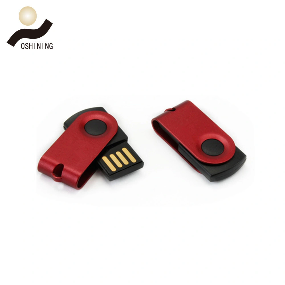 Promotional Custom Logo Stick Mini Swivel USB Flash Memory Drive