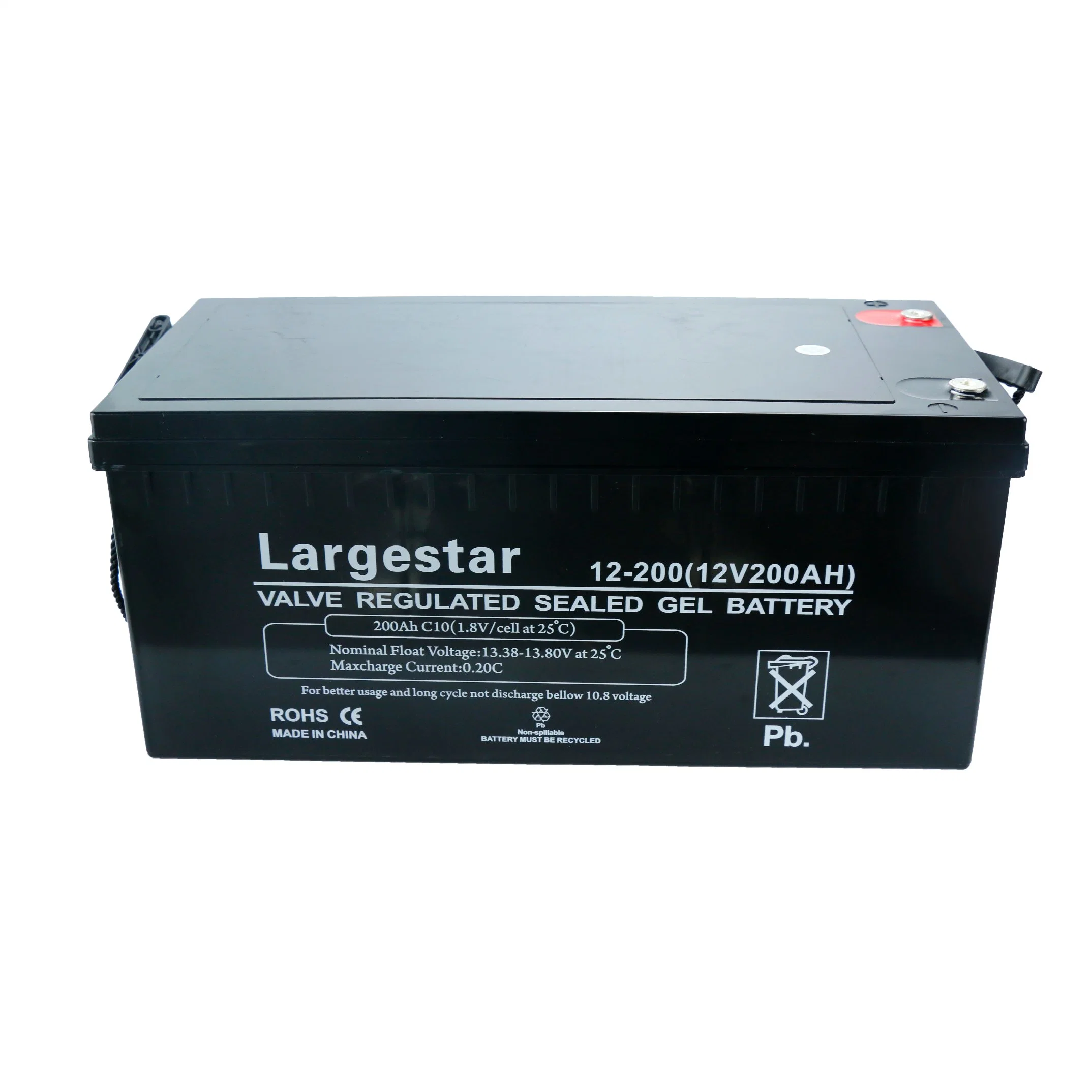 12V Electric Power Largestar/TNT/Booster 329*172*215*243mm VRLA Rechargeable Lead Acid Gel Battery 100ah