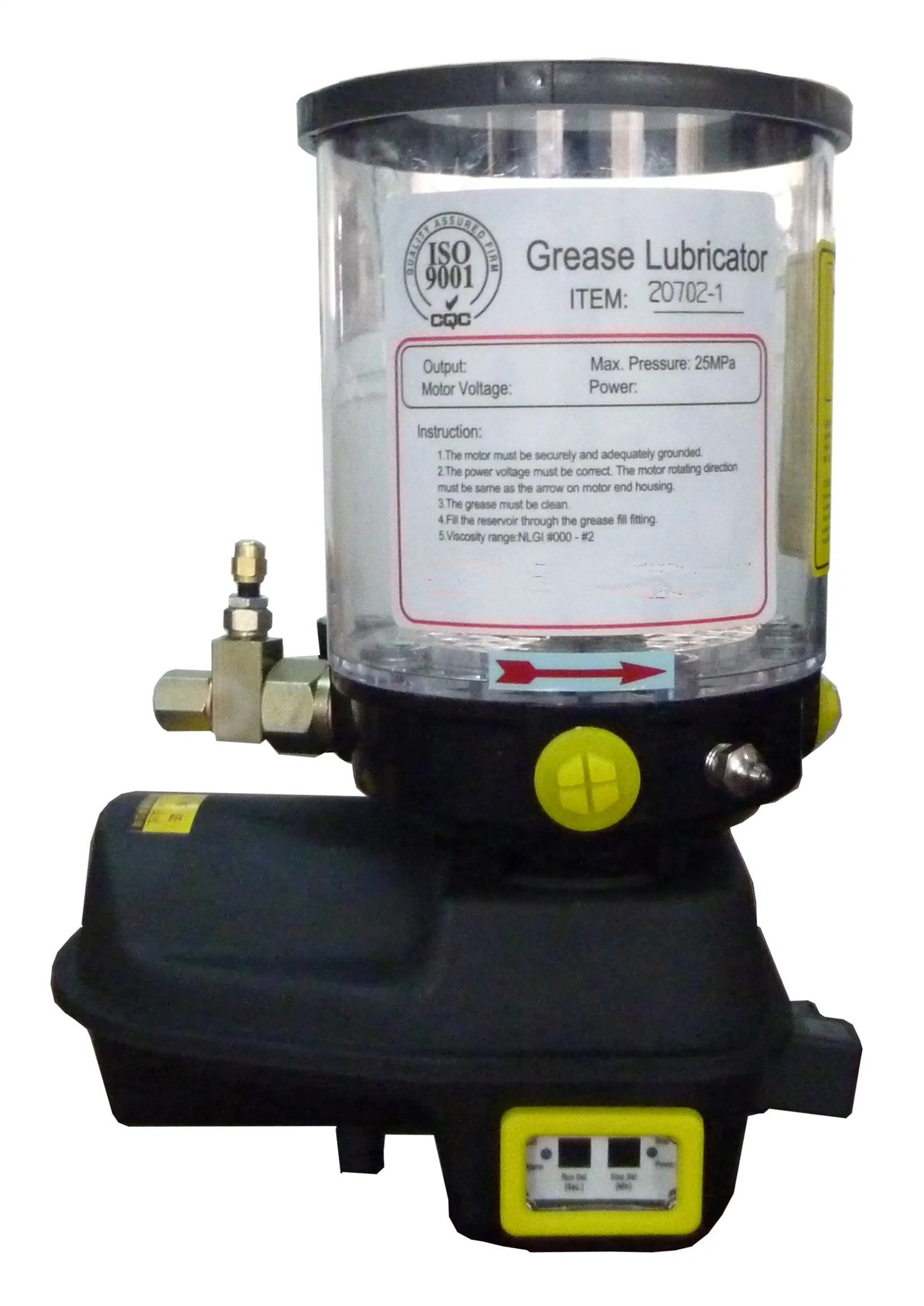 24V Grease Pump Grease Lubrication System Automatic Lubrication System for Wheel Loader, Excavator, Dump Trucks