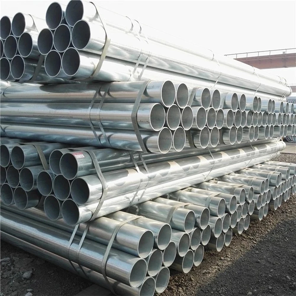 Low MOQ Cold Rolled Hot Dipped Pre 18 Gauge Galvanized Steel Pipe Galvanized Round Steel Pipe Tube