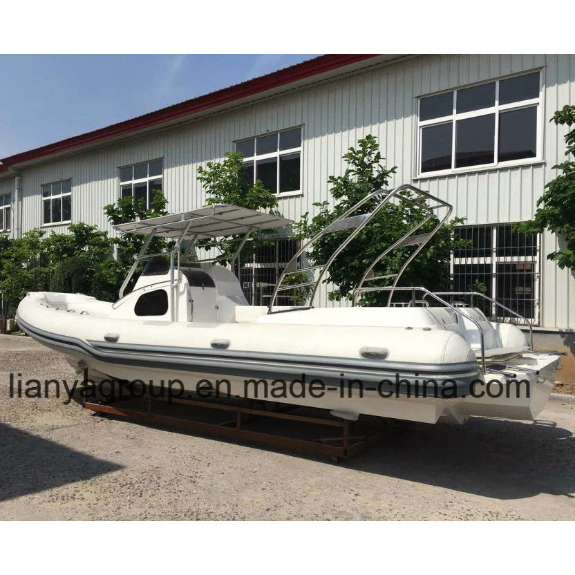 Liya 8.3m Inflatable Boat Rib Luxury Sport Yacht