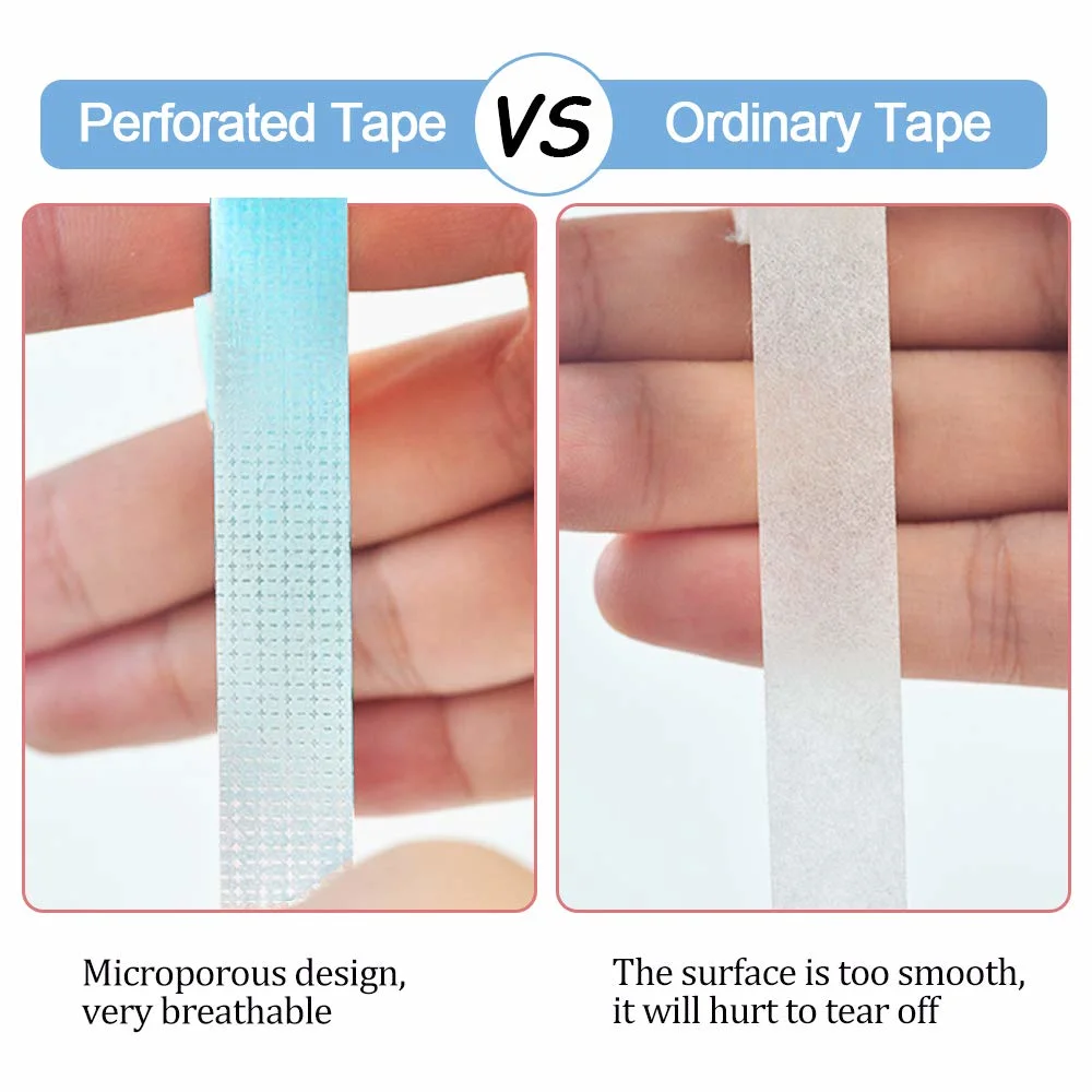 Breathable Eyelash Tapes Water Proof Non-Woven Customized Colored Lash Extension Tape