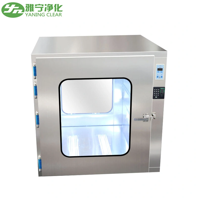 Yaning ISO 100 Acero inoxidable bloqueo activo Paso estático para salas limpias Caja