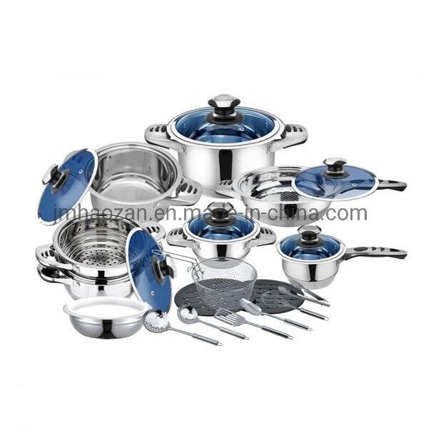 High quality/High cost performance  Premier Chefmate Metal Cookware Professional Stainless Steel Cook Cookware