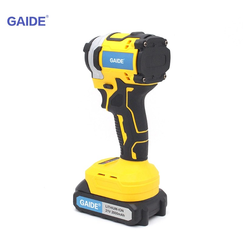 Factory New Handheld Anti-Slip Impact Cordless Wrench with 2.0ah 18V 21V