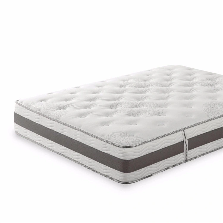 Hôtel cinq étoiles Pocket système à ressort avec Cool matelas de mousse de la mémoire de gel