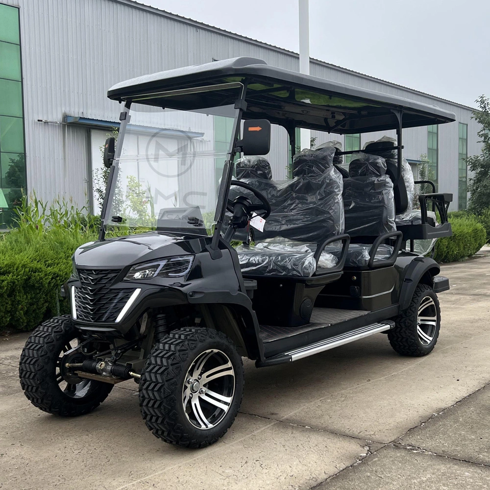 72V litio 4 Cochecitos de ruedas M2+2 4 asientos UTV eléctrico Carrito de Golf