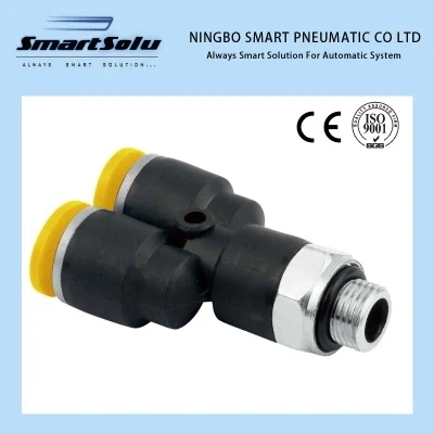 High Quality Pwt-G Plastic Pneumatic Push in Combination & Joint Fittings