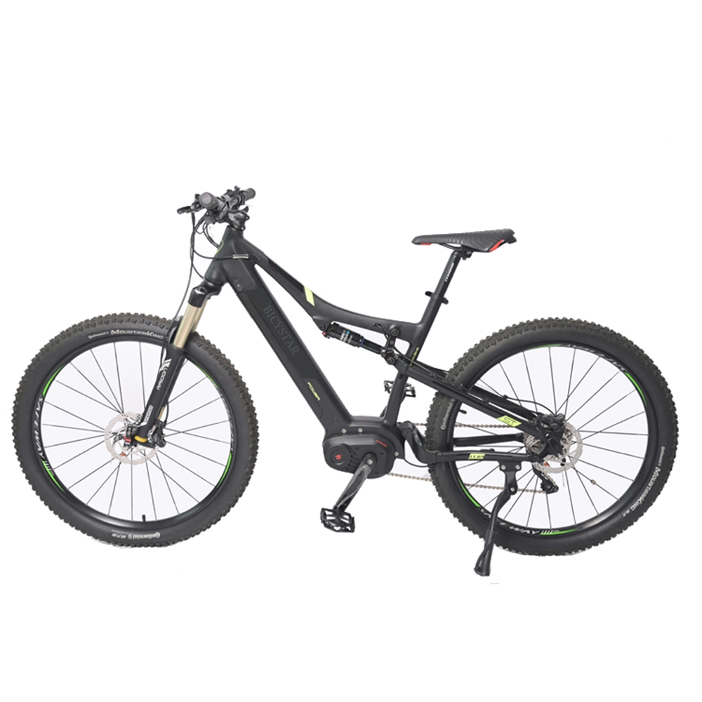 Black CE En15194 Electric Bike Chinese 36V 48 Volt Foldable Mountain Bicycle