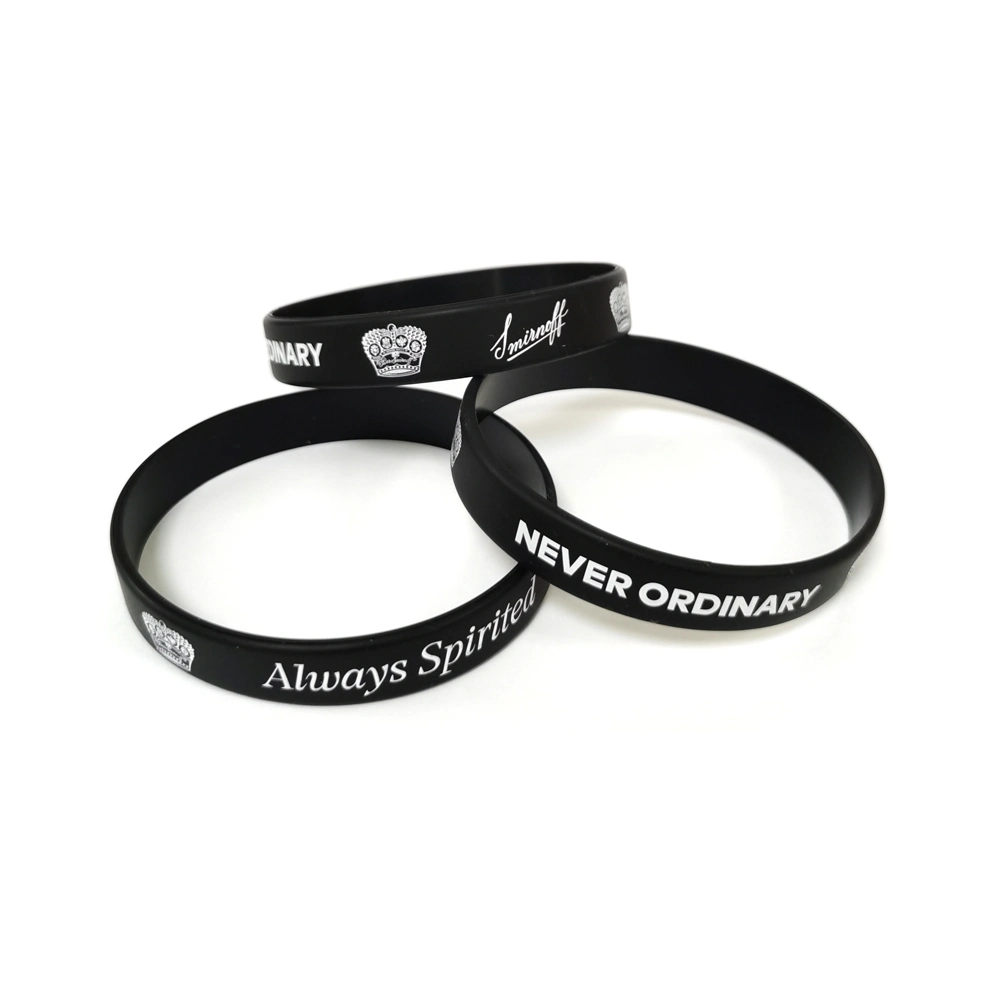 Promotion Printed Club Silicone Wristband for Party