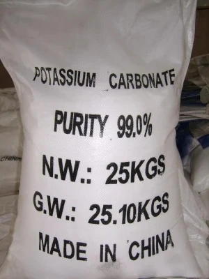 Carbonato de potasio de alta calidad para alimentos K2CO3