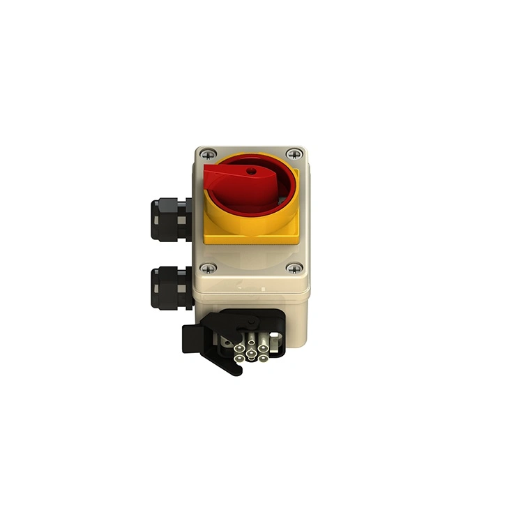 Han Q4/2 Junction Switch with Heavy Duty Connector 6188201060801 Replacement Harting Connector