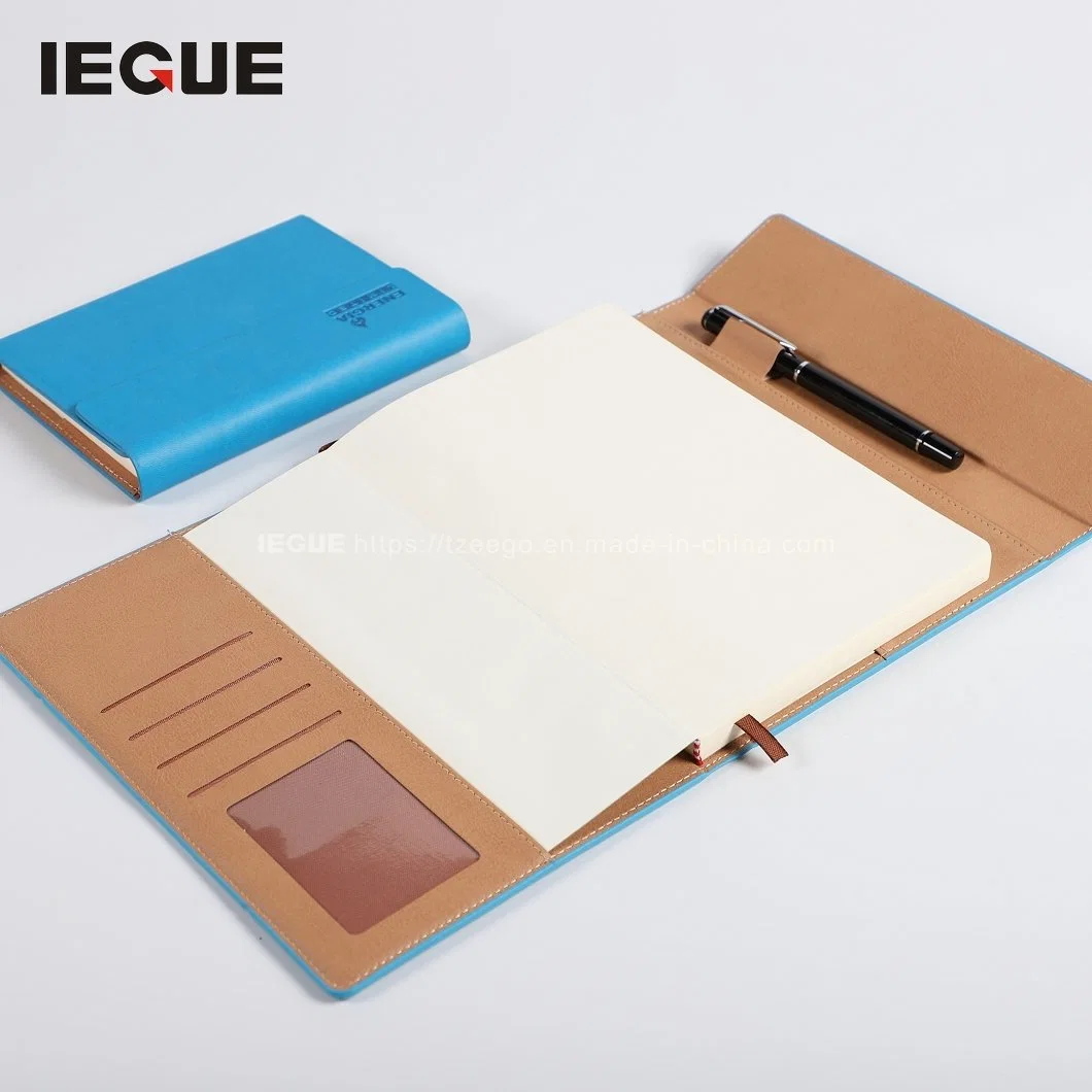 Personalize Premium Refill Lined Note Book with Logo Leather Cover Magnetic Buckle Budget Note Book