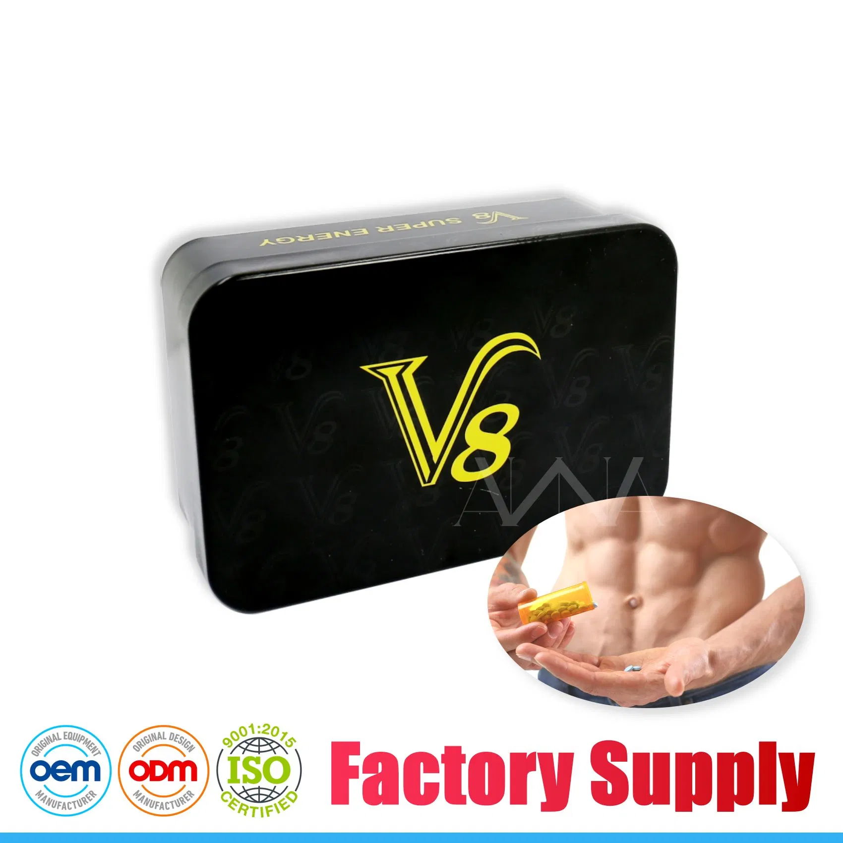 Delay JAC Time Increase Power Working Hard Disk Super Energy V8 Pill