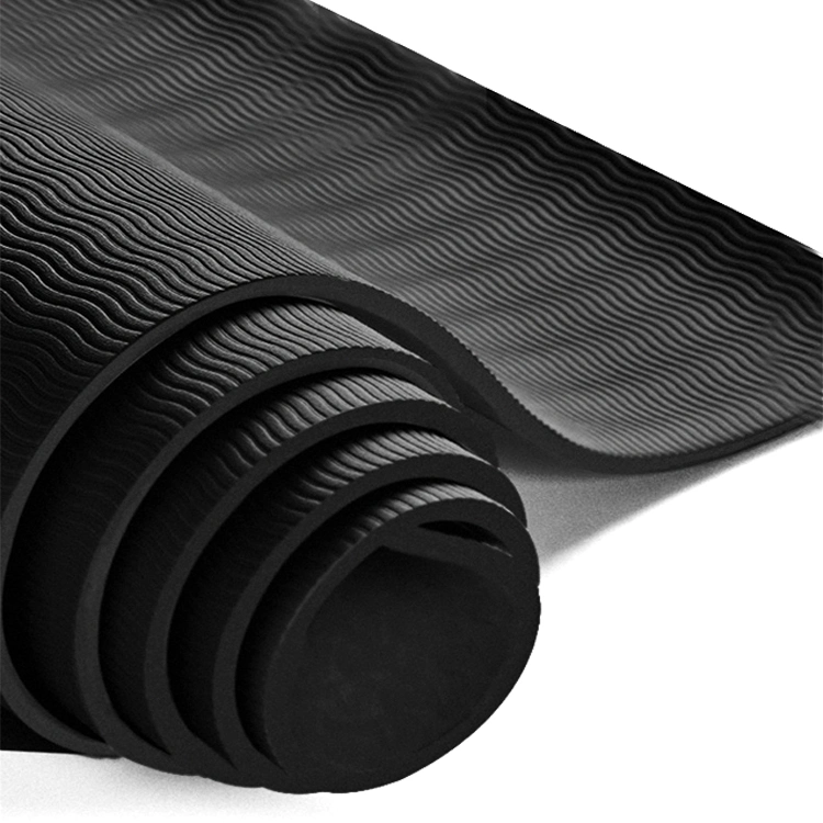 Corcho grueso personalizado/PU/PVC/TPE Eco friendly TPE Non-Slip fitness gimnasio yoga Mats Equipo de Entrenamiento