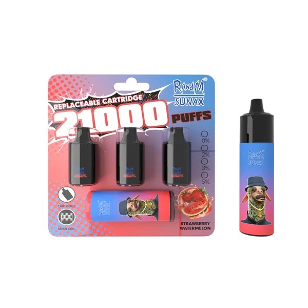 2023 وصول جديد راندم صن اكس 21000 تورنادو 7000 9000 10K نفور Vome Monster Vape E-Cigarette التخلص من Vape الصين بالجملة