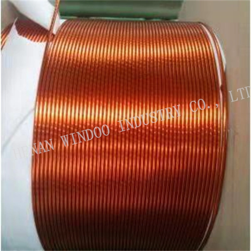 Una única capa Polyesterimide Yarm para alta temperatura Kapton envuelto el Cable de cobre para la bobina