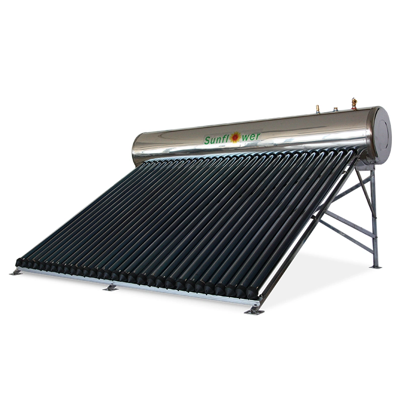 240L Integrated Compact Pressure Stainless Steel Solar Hot Water Heater for Residential House