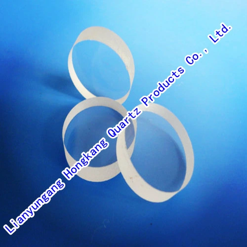 Clear Quartz Glass Sheet/Customize Quartz Wafer/Quartz Glass Piece