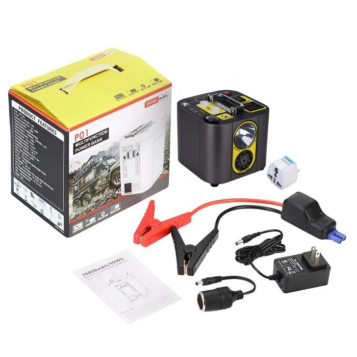 Station d'alimentation portable 467 Wh 126 Ah 8650 Batterie au lithium 600 W de pointe 1000 W avec charge rapide USB de type C pour CPAP Camping Extérieur Maison.