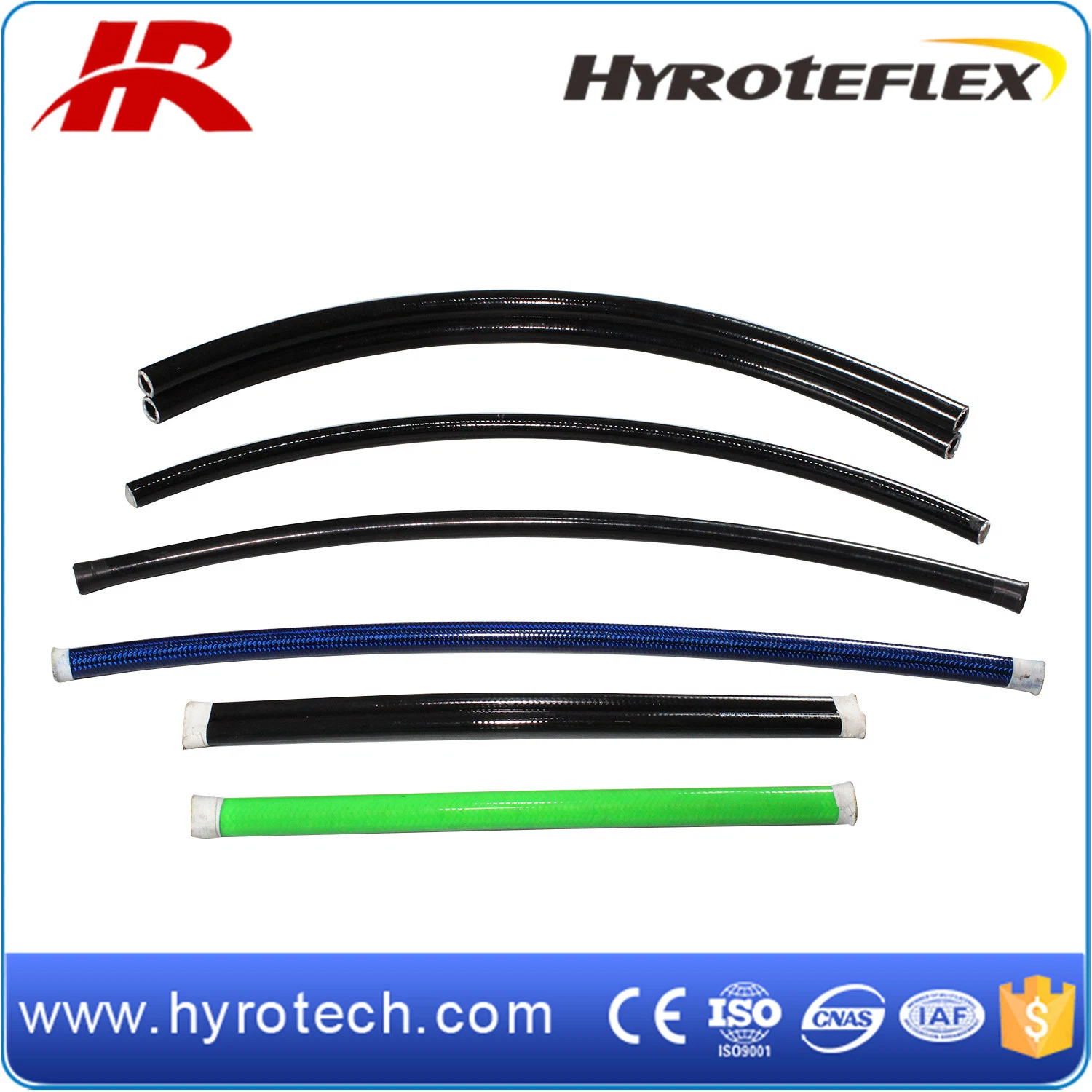 High quality/High cost performance Orange Color Flexible Thermoplastic Hose SAE 100r7 SAE 100r8