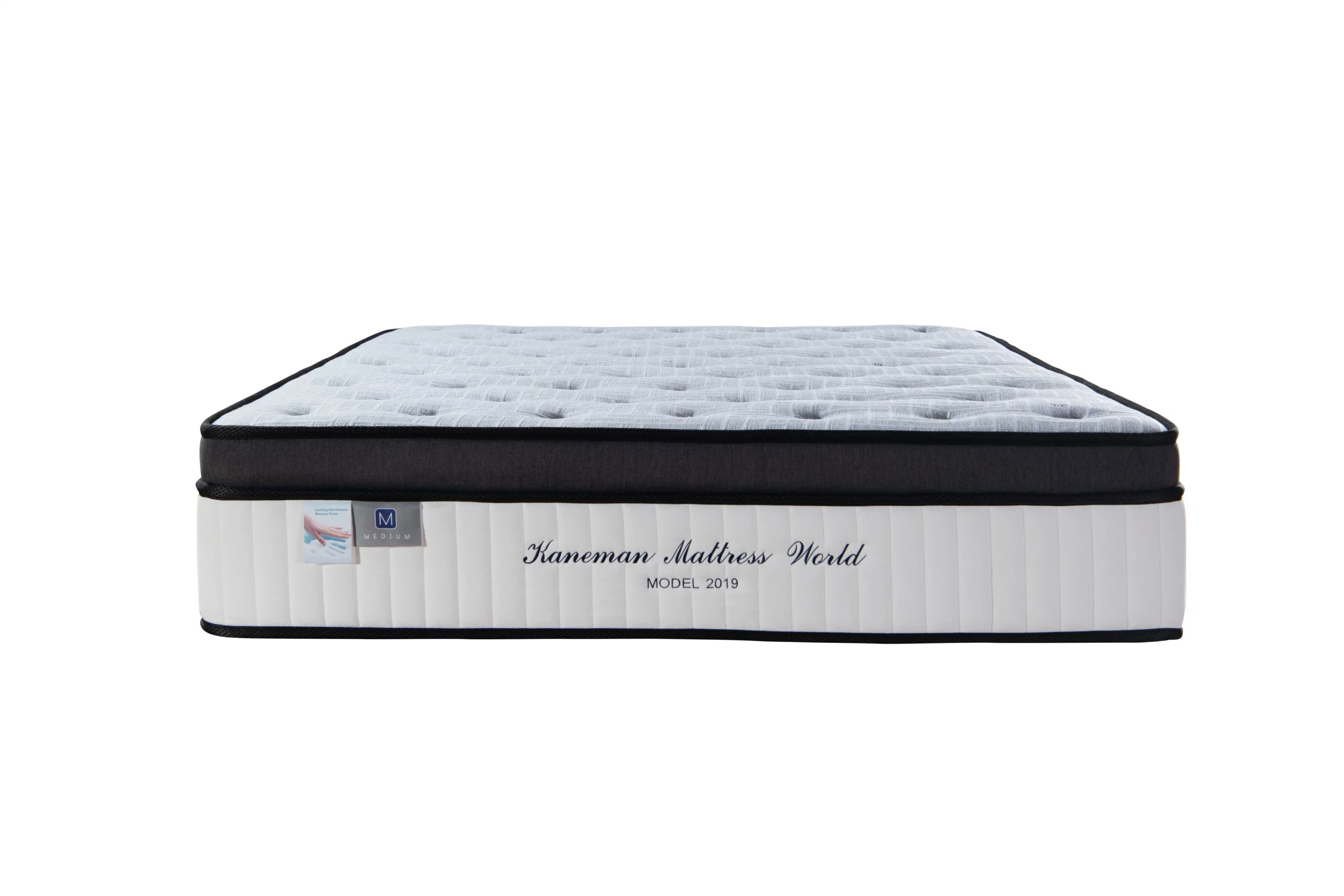 Matelas en mousse à mémoire de forme Kaneman en vente chaude - Matelas d'hôtel - Matelas de lit - Matelas à ressorts ensachés