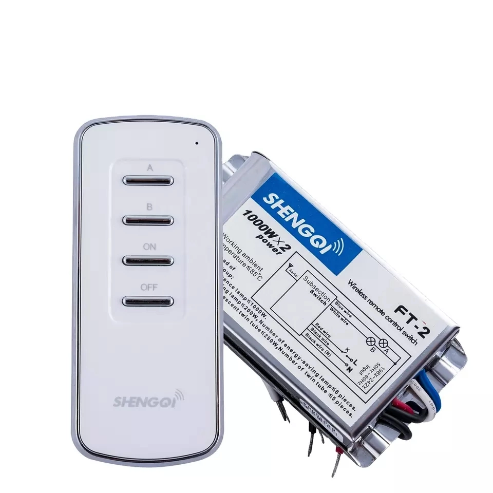 Smart House Wireless Receiver and Remote Control of Light