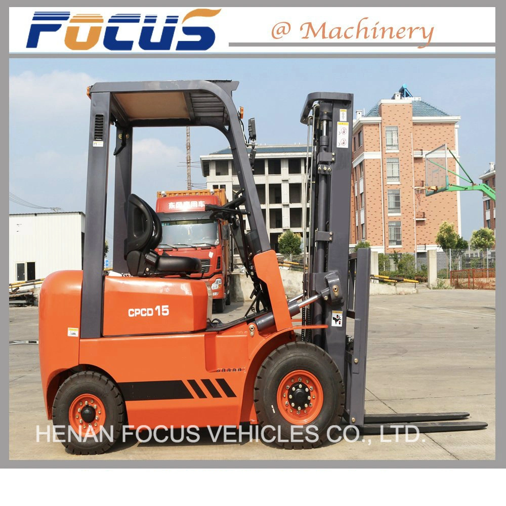 New 1.5ton Small Diesel Forklift, Used Forklift for Sale