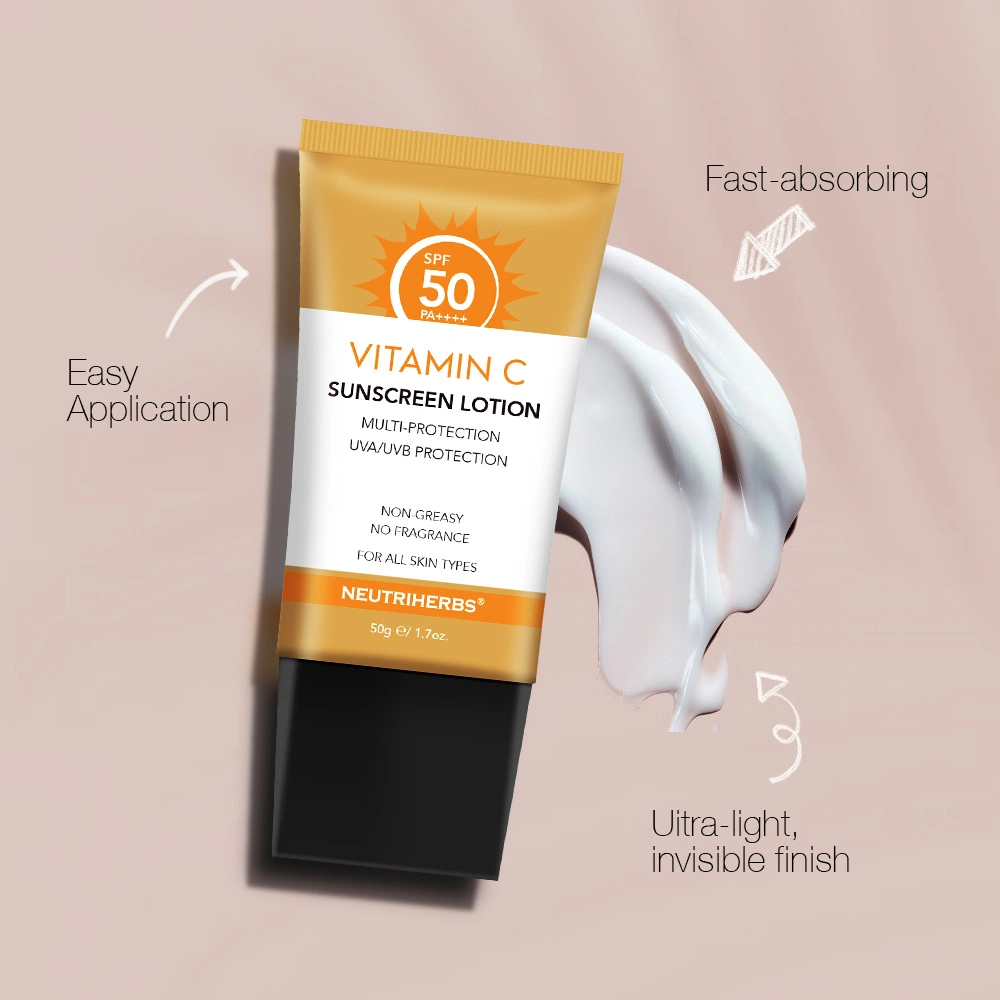 OEM Whitening Anti Aging Mineral Sunscreen SPF 50 Calming Facial&Body Sunscreen