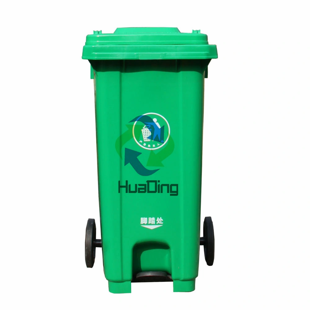 Large Pedal Plastic Garbage Dustbin for Outdoor From China