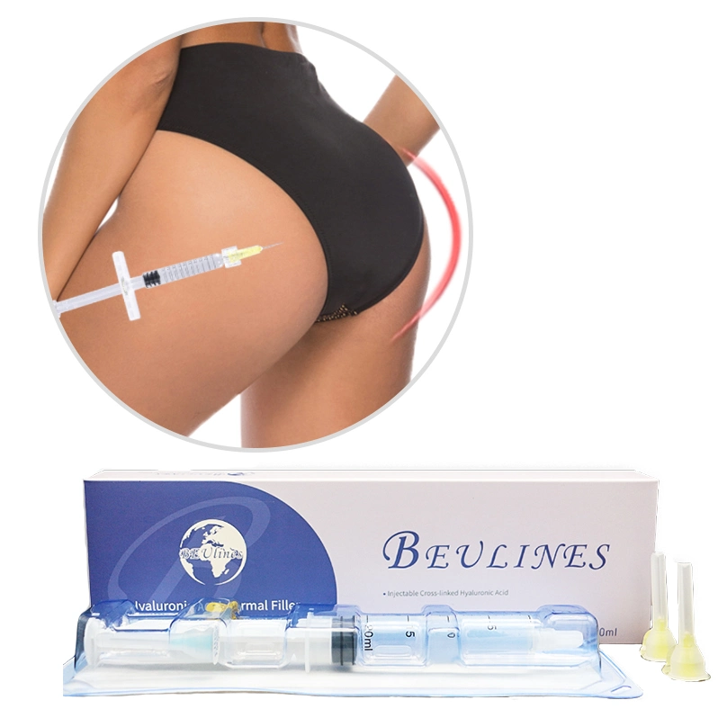 Hyaluronic Acid Hydrogel Ha Dermal Filler Cross Linked Big Sexy Breast Firming Buttock Enlargement Injection