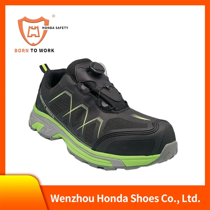 Construction Black Color Safety Shoes Steel Toe Cap Protective Safety Shoes