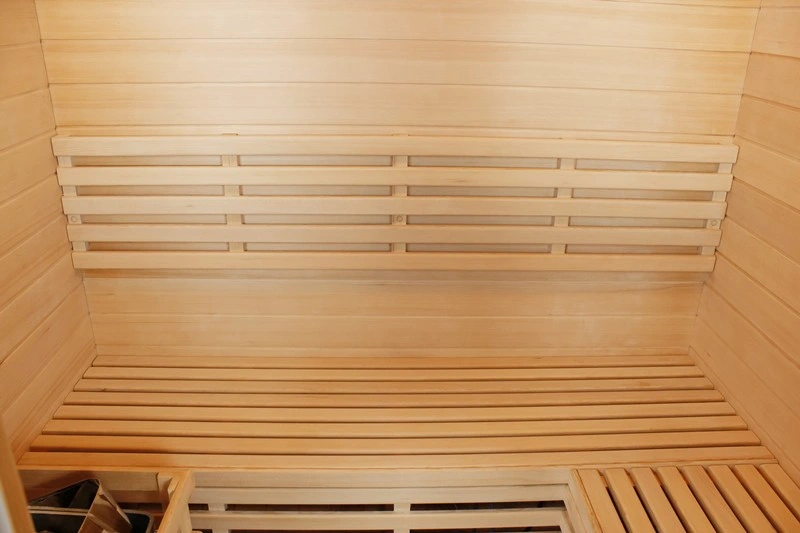 Doppel-Person Outdoor Infrarot Sauna Haus mit Regenschutz