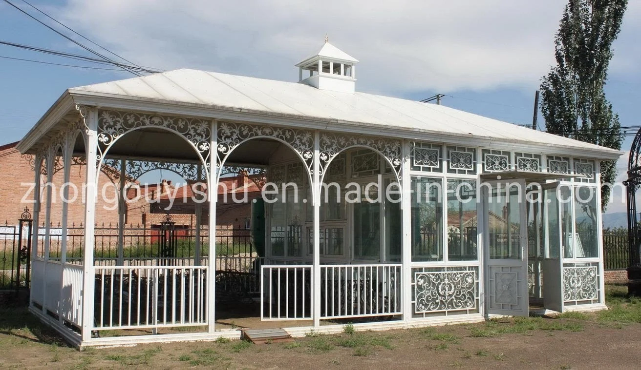 Garden Decoration Iron Greenhouse Conservatory Gazebo